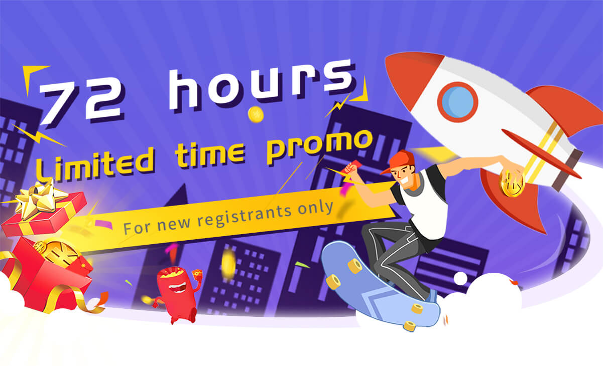 72 hours,limited time promo